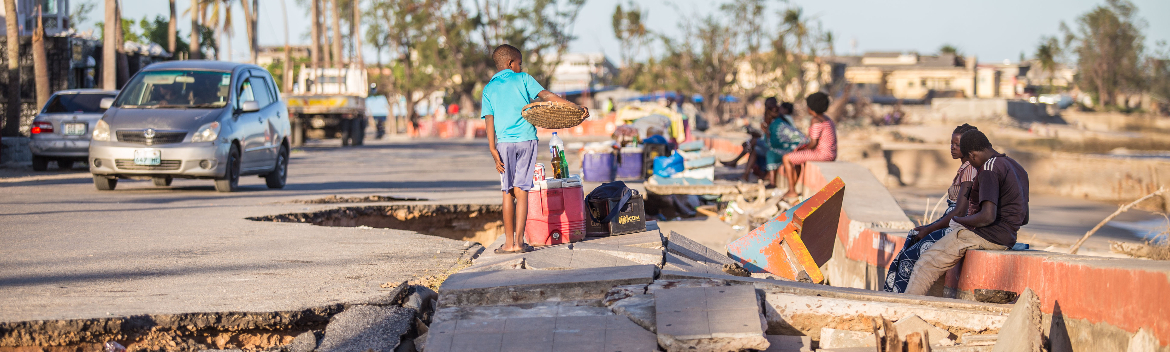 In Beira, Cyclone Idai caused damage to infrastructure. Photo © Sarah Farhat / World Bank
